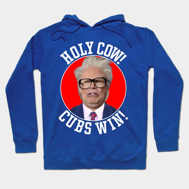 HARRY CARAY -- HOLY COW! Hoodie by darklordpug